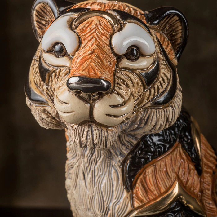 Ceramic figurine "Tiger Cub"