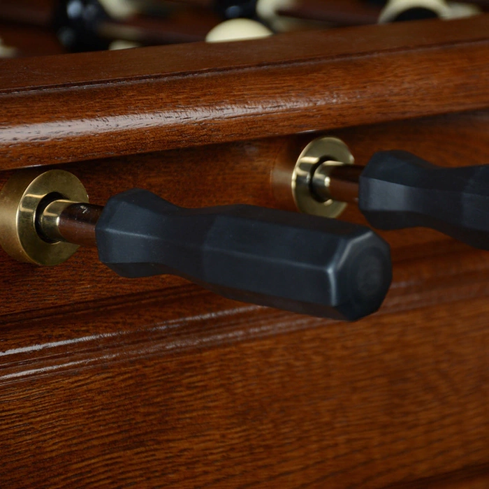 Exclusive vintage table football made of oak "Vintage Classic"