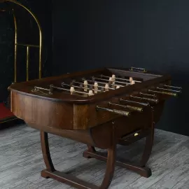 Эксклюзивный винтажный настольный футбол из дуба "Deja Vu Bonne-Nouvelle"
