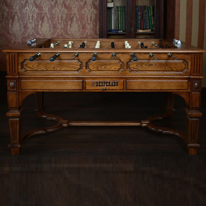 Exclusive vintage table football made of oak "Vintage Classic"