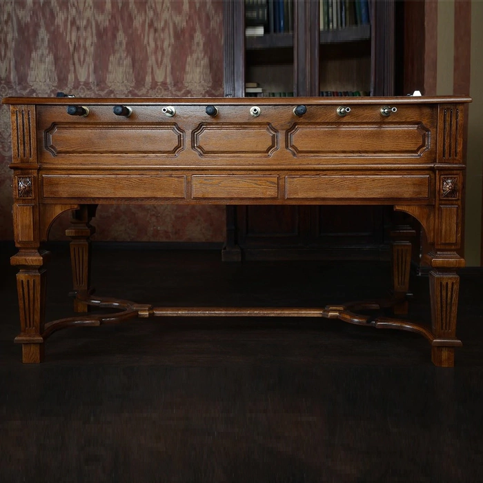 Exclusive vintage table football made of oak "Vintage Classic"