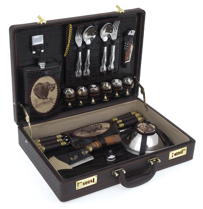 Picnic set "Bear" (dark)