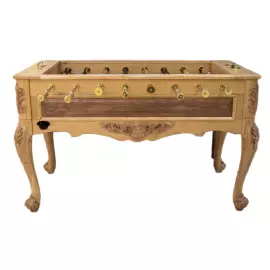 Exclusive vintage table football made of oak "Royal Classic"