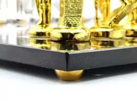 Шахматы из креноида и долерита "Русь"