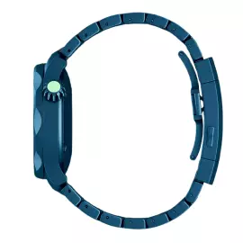 Automatic wristwatch Lincor "Medusa Cold" blue