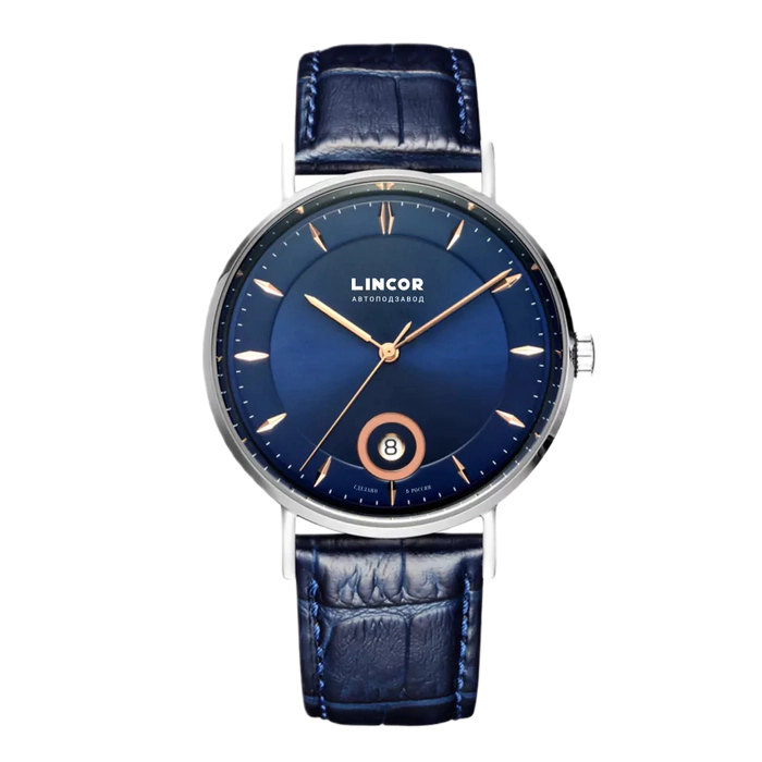 Automatic Mechanical Wristwatch Lincor UNI Blue