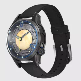 Automatic Mechanical Wristwatch Lincor "Luna 24" Graphite