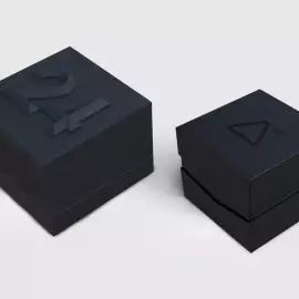 Automatic Mechanical Wristwatch Lincor "Luna 24" Graphite