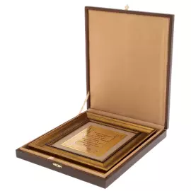 Оберег "Благословение в дом" на коже, Златоуст