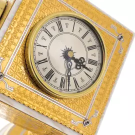 The weather station on the marble "Cube" Zlatoust