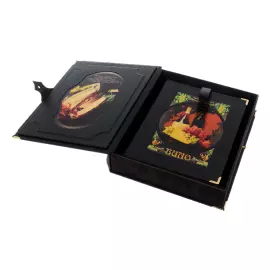 Книга в кожаном переплете "Вино. Атлас мира" в коробе