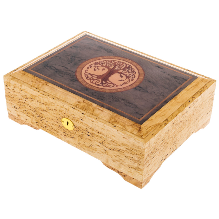 Karelian birch casket "Tree"