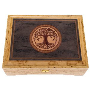 Karelian birch casket "Tree"