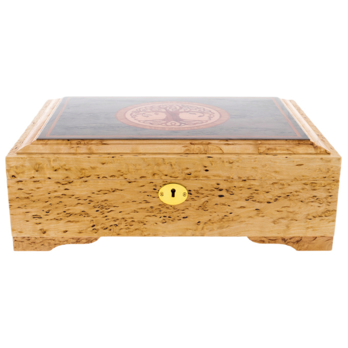 Karelian birch casket "Tree"