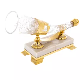 Сувенир из хрусталя "Рог изобилия" Златоуст