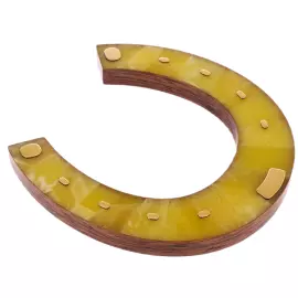 Souvenir made of amber "Horseshoe"