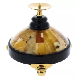 Amber souvenir "Candlestick"