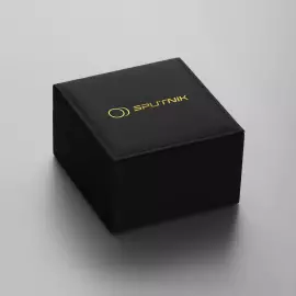 Наручные механические часы с автоподзаводом Lincor "Спутник" голубые