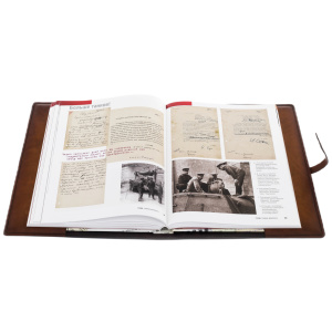 A gift book in a leather cover "The main documents. Stalin"