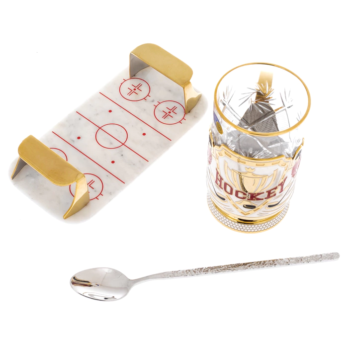 Hockey cup holder on a stand, Zlatoust