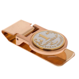 Clip for banknotes "1 kopeck" Zlatoust