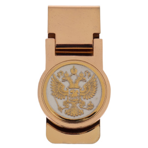 Clip for banknotes "Coat of Arms of the Russian Federation" Zlatoust