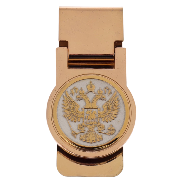 Clip for banknotes "Coat of Arms of the Russian Federation" Zlatoust