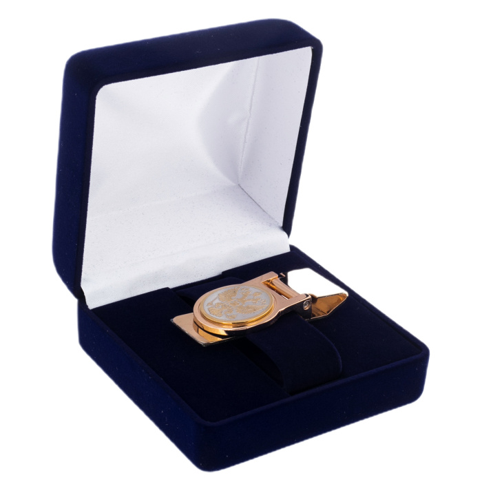 Clip for banknotes "Coat of Arms of the Russian Federation" Zlatoust