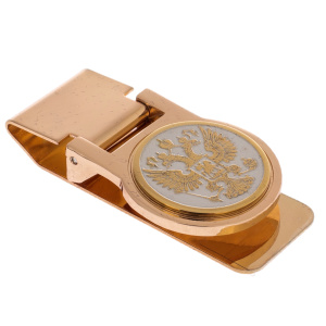 Clip for banknotes "Coat of Arms of the Russian Federation" Zlatoust
