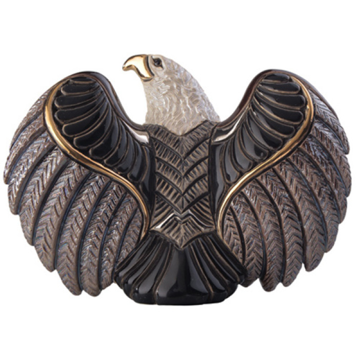 Ceramic statuette "Bald Eagle"