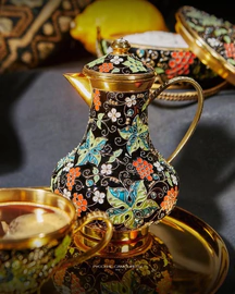 Кофейный сервиз "Виноград" на 6 персон