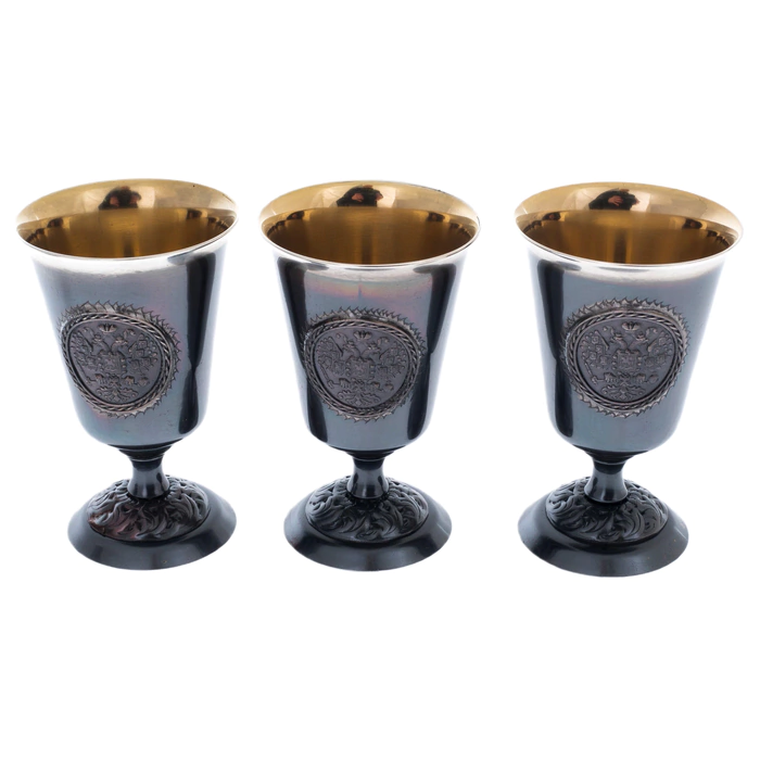 Vodka set "Tsarskaya stack" for 6 people