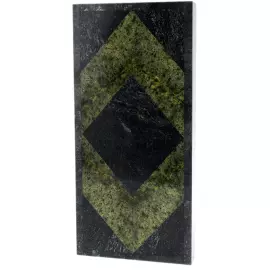 Нарды из змеевика "Ромб"