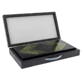 Нарды из змеевика "Ромб"