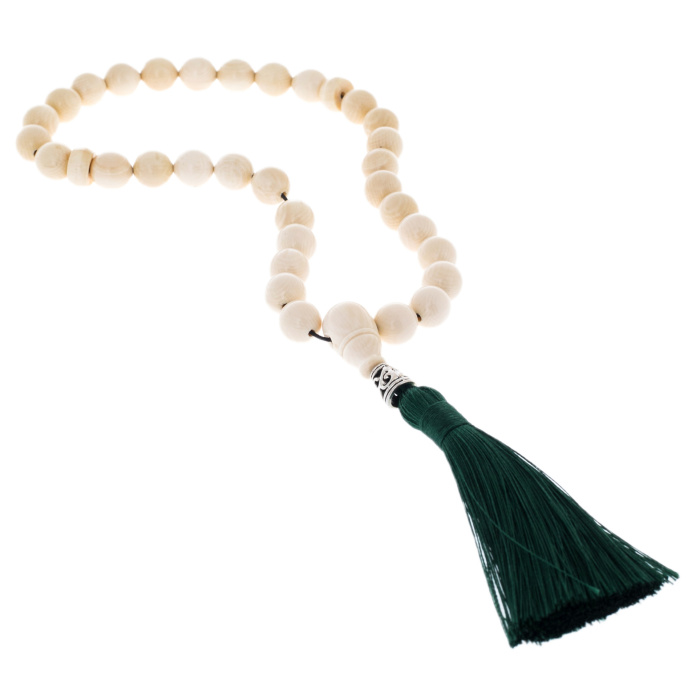 Rosary beads from a mammoth tusk "Legacy"