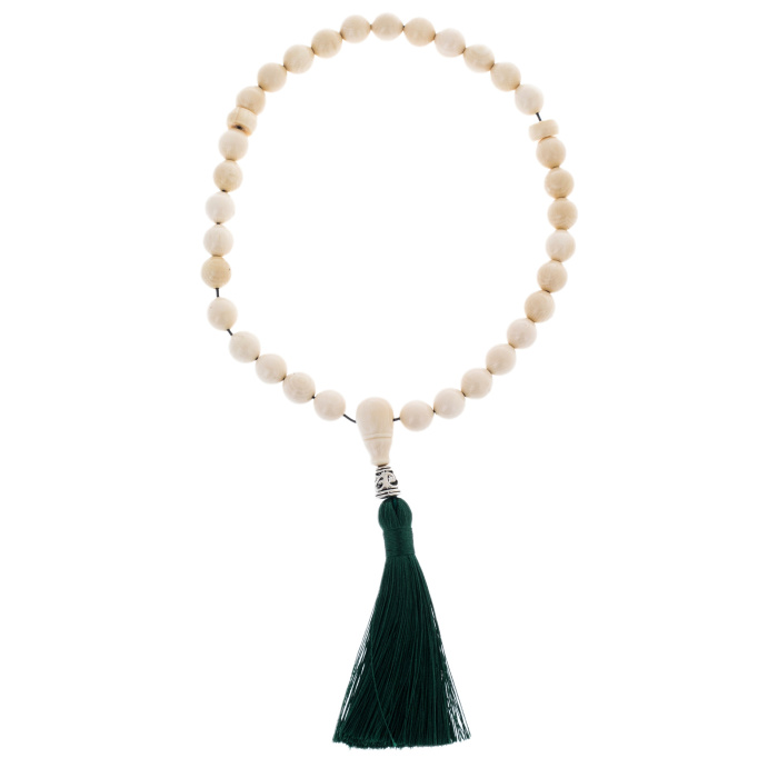 Rosary beads from a mammoth tusk "Legacy"