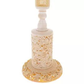 Скульптура из бивня мамонта "Кантонский шар. Птицы"