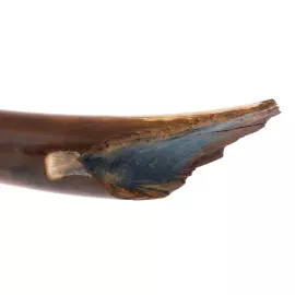 Скульптура из бивня мамонта "В дороге" на подставке