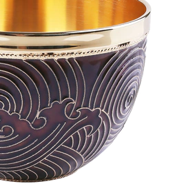 A set for strong drinks "Dragon" made of silver, for 6 people