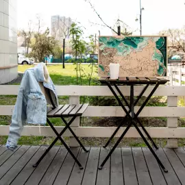 Wooden multilayer map "Map of Russia No. 1" to order