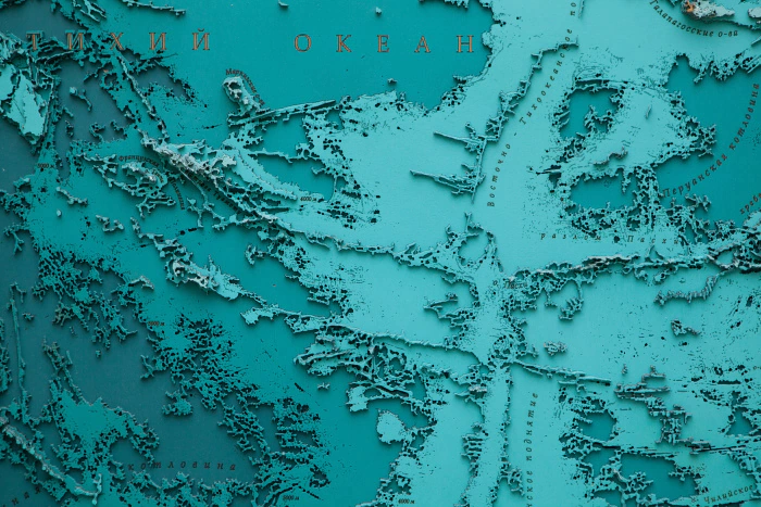 Multi-layered wooden map "World Map No. 5 Premium" to order