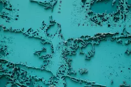 Multi-layered wooden map "World Map No. 5 Premium" to order