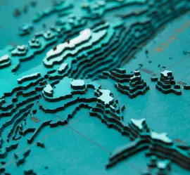 Карта деревянная многослойная "Карта северо-западной части Тихого океана" на заказ Карта деревянная многослойная "Карта северо-западной части Тихого океана" на заказ