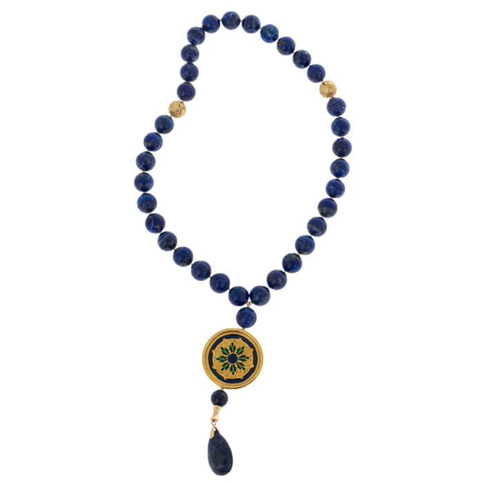 Koran with enamel, lapis lazuli, malachite, Chrysostom