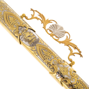 Admiral's cutlass "Anchor" Zlatoust