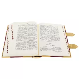 Подарочная книга "Библия" золочение, фианиты, Златоуст