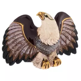 Ceramic statuette "Bald Eagle"