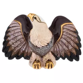 Ceramic statuette "Bald Eagle"
