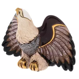 Ceramic statuette "Bald Eagle"