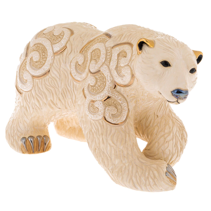 Ceramic statuette "Big Polar Bear"